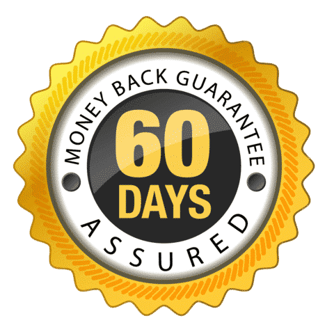 60-Day Money-Back Guarantee Seal